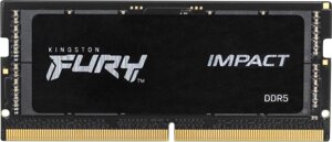 Оперативная память kingston FURY impact 32гб DDR5 sodimm 4800 мгц KF548S38IB-32