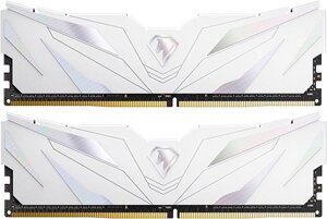 Оперативная память netac shadow II white 2x8гб DDR4 3200 мгц NTSWD4p32DP-16W