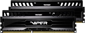 Оперативная память Patriot Viper 3 Black Mamba 2x8GB KIT DDR3 PC3-12800 (PV316G160C9K)