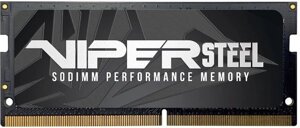 Оперативная память patriot viper steel 32GB DDR4 sodimm PC4-21300 PVS432G266C8s