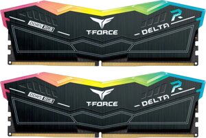 Оперативная память team T-force delta RGB 2x16гб DDR5 6800 мгц FF3d532G6800HC34BDC01