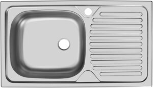 Кухонная мойка Ukinox CLM760.435 GW6K 2L