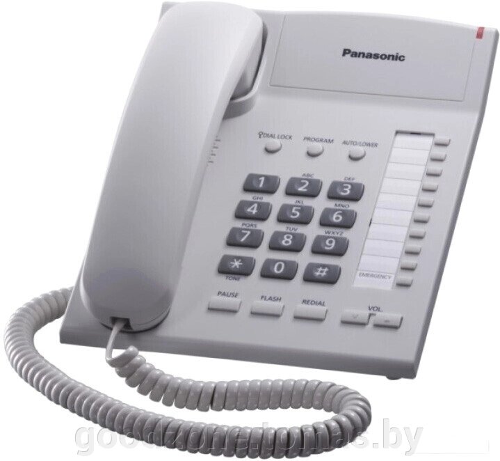 Проводной телефон Panasonic KX-TS2382UAW (белый) от компании Интернет-магазин «Goodzone. by» - фото 1