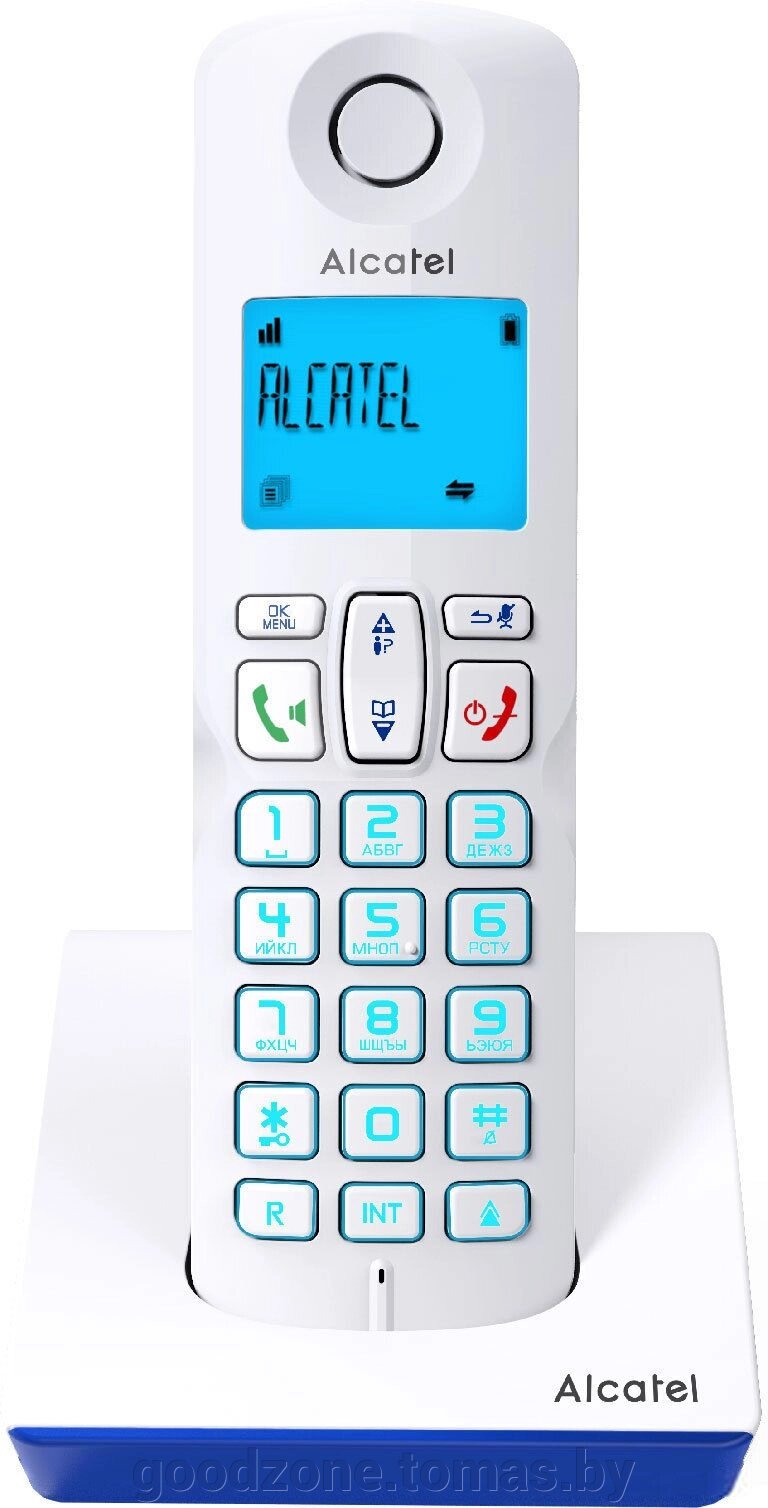 Радиотелефон Alcatel S250 (белый) от компании Интернет-магазин «Goodzone. by» - фото 1