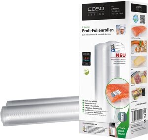 Рулоны вакуумной пленки CASO 30x600 см 2шт