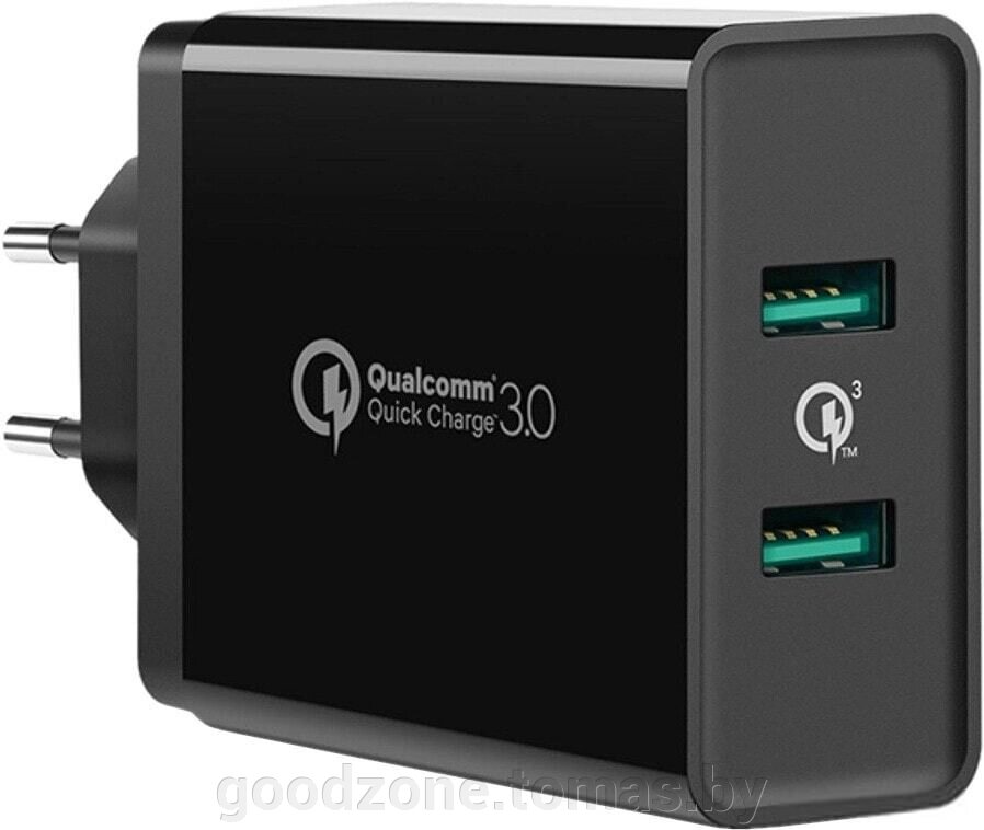Сетевое зарядное Ugreen CD161 10216 (черный) от компании Интернет-магазин «Goodzone. by» - фото 1