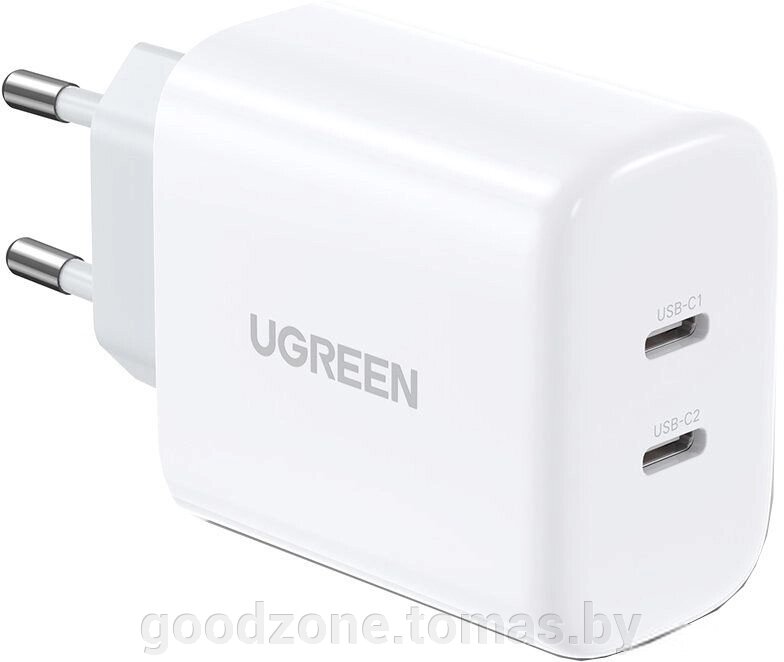 Сетевое зарядное Ugreen CD243 10343 (белый) от компании Интернет-магазин «Goodzone. by» - фото 1