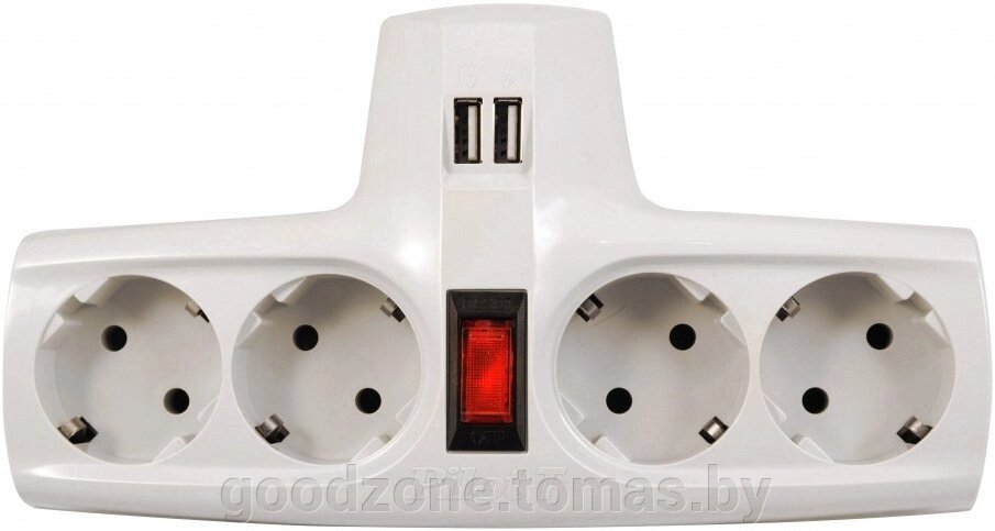 Сетевой фильтр ZIS Pilot T USB от компании Интернет-магазин «Goodzone. by» - фото 1