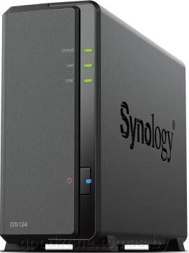 Сетевой накопитель Synology DiskStation DS124 от компании Интернет-магазин «Goodzone. by» - фото 1