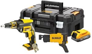 Шуруповерт для гипсокартона DeWalt DCF620E1K (с 1-им АКБ 1.7 Ач, кейс)