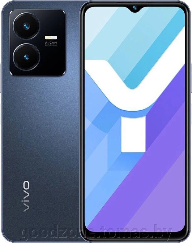 Смартфон Vivo Y22 4GB/64GB (звездный синий) от компании Интернет-магазин «Goodzone. by» - фото 1