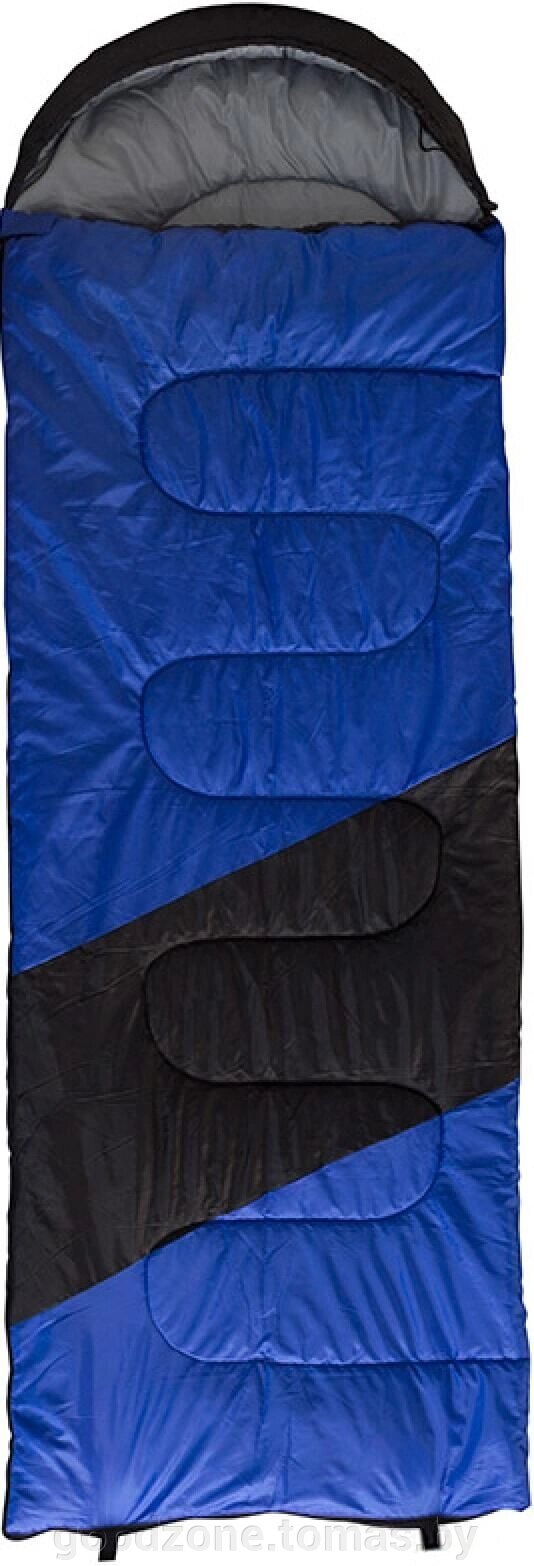 Спальный мешок Ecos US-002 (синий/черный) от компании Интернет-магазин «Goodzone. by» - фото 1
