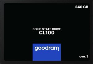 SSD goodram CL100 gen. 3 120GB SSDPR-CL100-120-G3