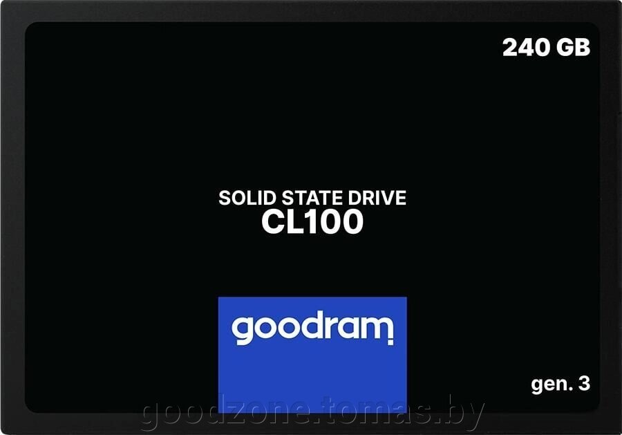 SSD GOODRAM CL100 Gen. 3 480GB SSDPR-CL100-480-G3 от компании Интернет-магазин «Goodzone. by» - фото 1