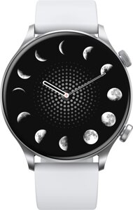 Умные часы Haylou Solar Plus LS16 (серебристый/белый, международная версия)