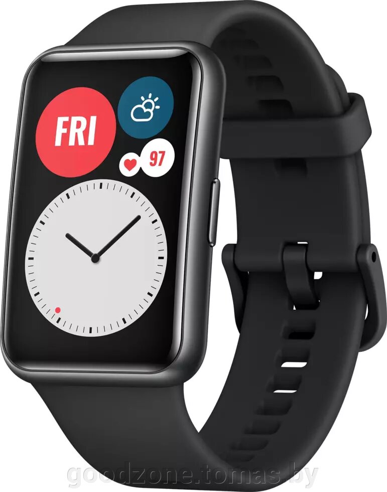 Умные часы Huawei Watch FIT (графитовый черный) от компании Интернет-магазин «Goodzone. by» - фото 1