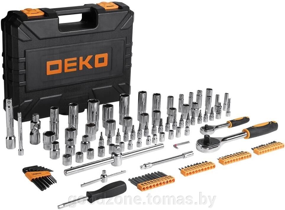 Универсальный набор инструментов Deko DKAT121 (121 предмет) от компании Интернет-магазин «Goodzone. by» - фото 1