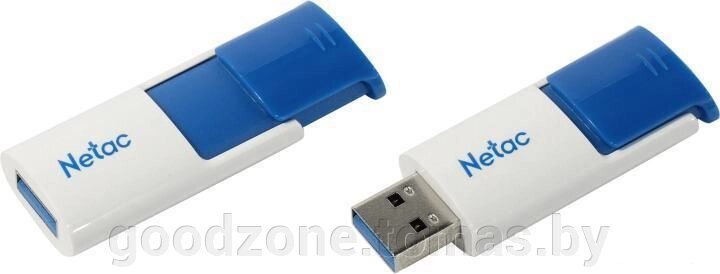 USB Flash Netac 256GB USB 3.0 FlashDrive Netac U182 Blue от компании Интернет-магазин «Goodzone. by» - фото 1