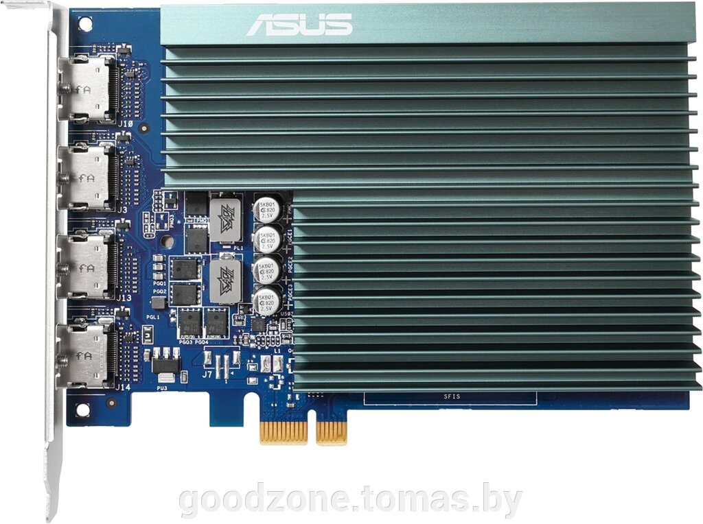 Видеокарта ASUS GeForce GT 730 2GB GDDR5 GT730-4H-SL-2GD5 от компании Интернет-магазин «Goodzone. by» - фото 1