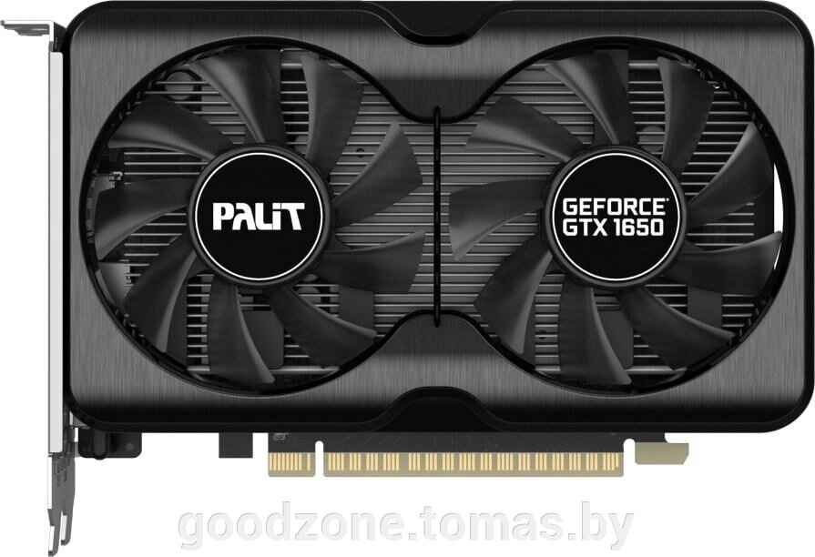 Видеокарта Palit GeForce GTX 1650 GP OC 4GB GDDR6 NE61650S1BG1-1175A от компании Интернет-магазин «Goodzone. by» - фото 1