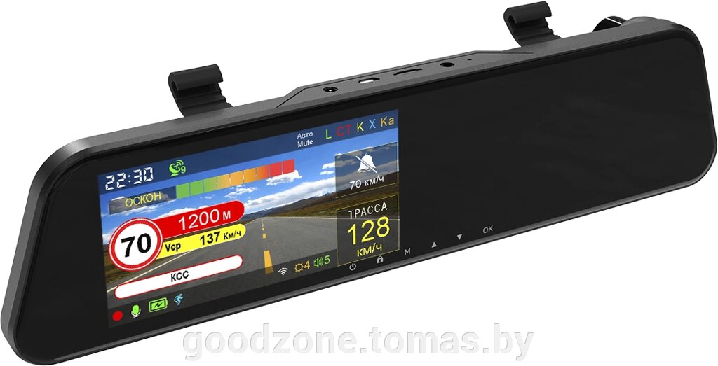 Видеорегистратор-зеркало SilverStone F1 Hybrid Elbrus от компании Интернет-магазин «Goodzone. by» - фото 1