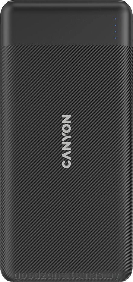 Внешний аккумулятор Canyon PB-109 10000mAh (черный) от компании Интернет-магазин «Goodzone. by» - фото 1