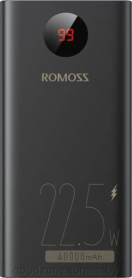 Внешний аккумулятор Romoss PEA40PF (черный) от компании Интернет-магазин «Goodzone. by» - фото 1
