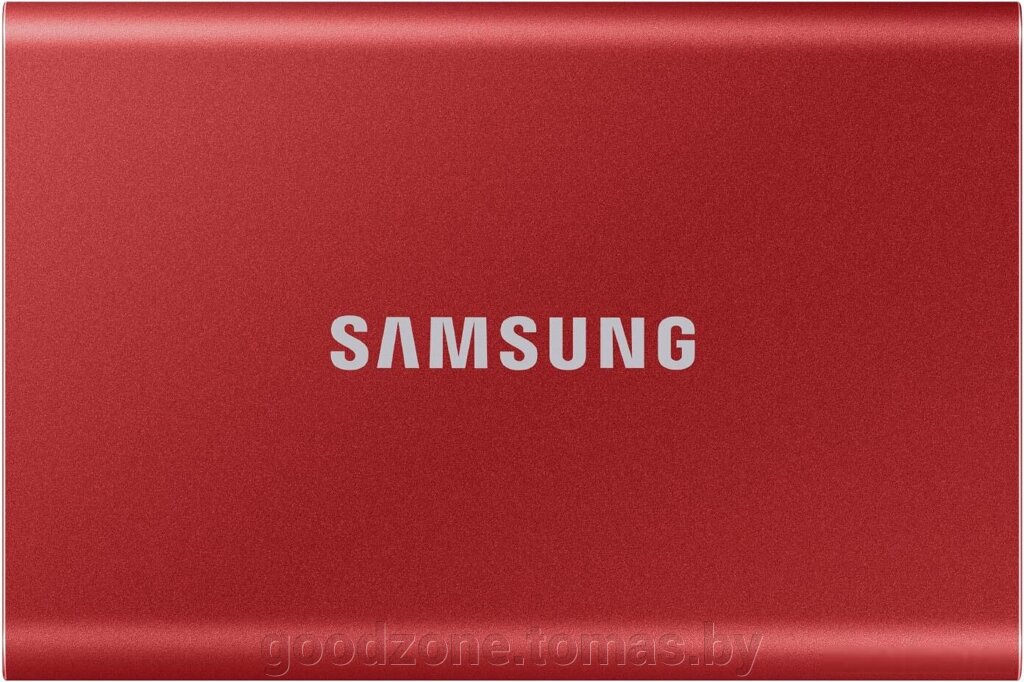 Внешний накопитель Samsung T7 500GB (красный) от компании Интернет-магазин «Goodzone. by» - фото 1