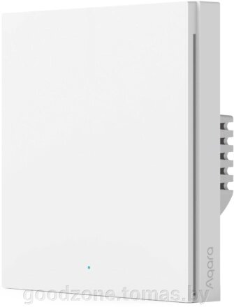 Выключатель Aqara Smart Wall Switch H1 (одноклавишный, с нейтралью) от компании Интернет-магазин «Goodzone. by» - фото 1