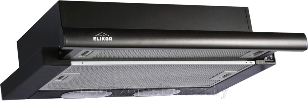 Вытяжка кухонная Elikor Интегра 60П-400-В2Л (черный) (841332) от компании Интернет-магазин «Goodzone. by» - фото 1