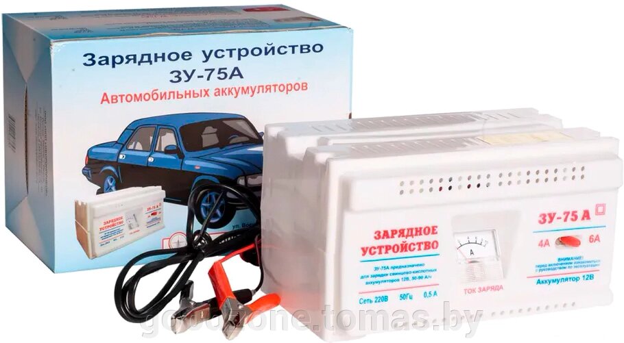 Зарядное устройство Azard ЗУ-75А ZAR003 от компании Интернет-магазин «Goodzone. by» - фото 1