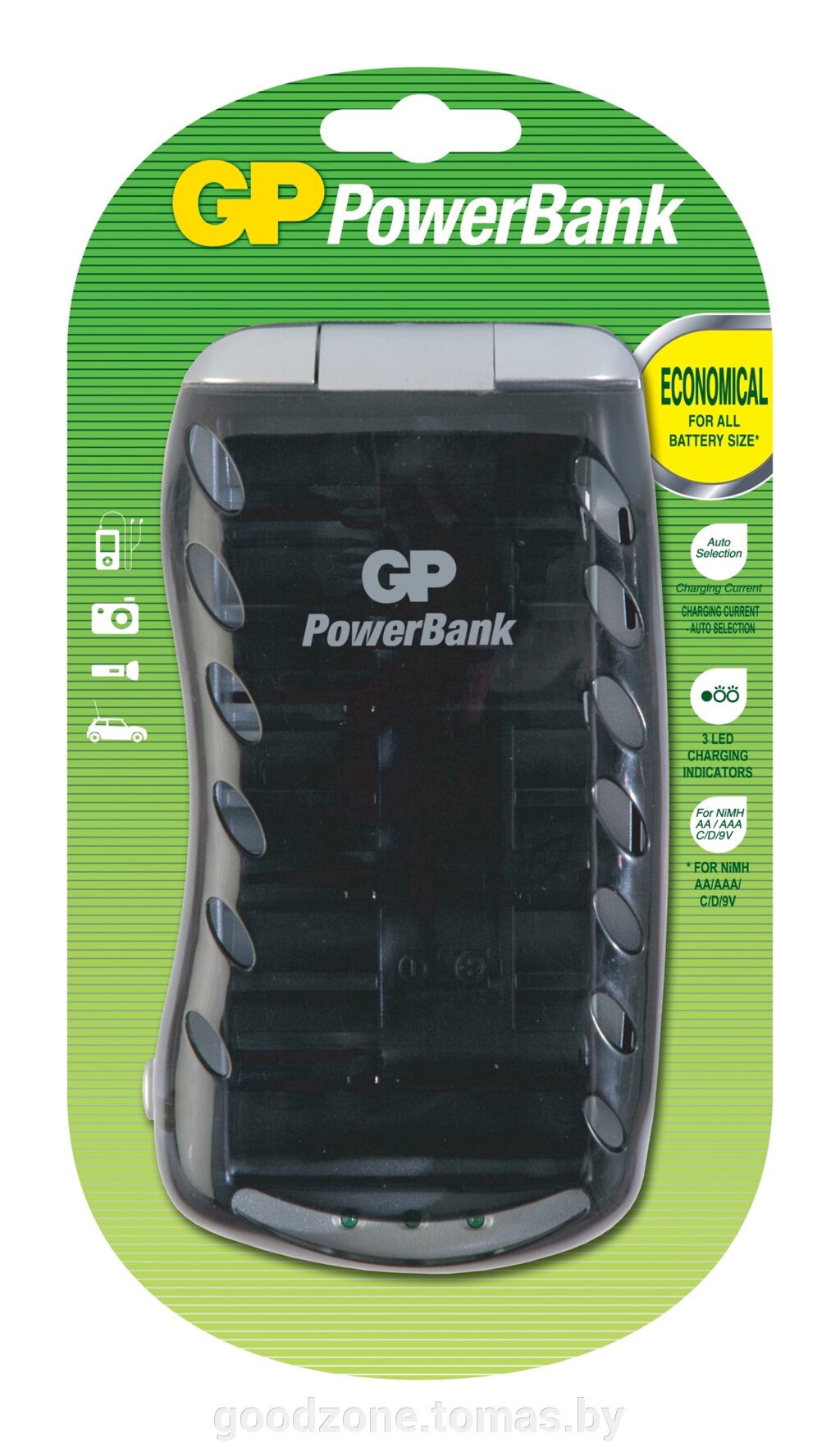 Зарядное устройство GP PowerBank Universal PB19GS от компании Интернет-магазин «Goodzone. by» - фото 1