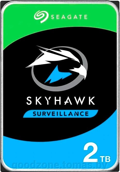 Жесткий диск Seagate Skyhawk Surveillance 2TB ST2000VX016 от компании Интернет-магазин «Goodzone. by» - фото 1