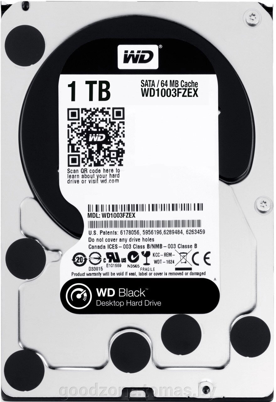 Жесткий диск WD Black 1TB (WD1003FZEX) от компании Интернет-магазин «Goodzone. by» - фото 1