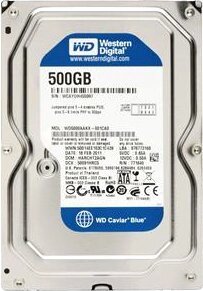 Жесткий диск WD blue 500GB [WD5000AZLX]