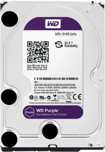 Жесткий диск WD purple 1TB (WD10PURX)