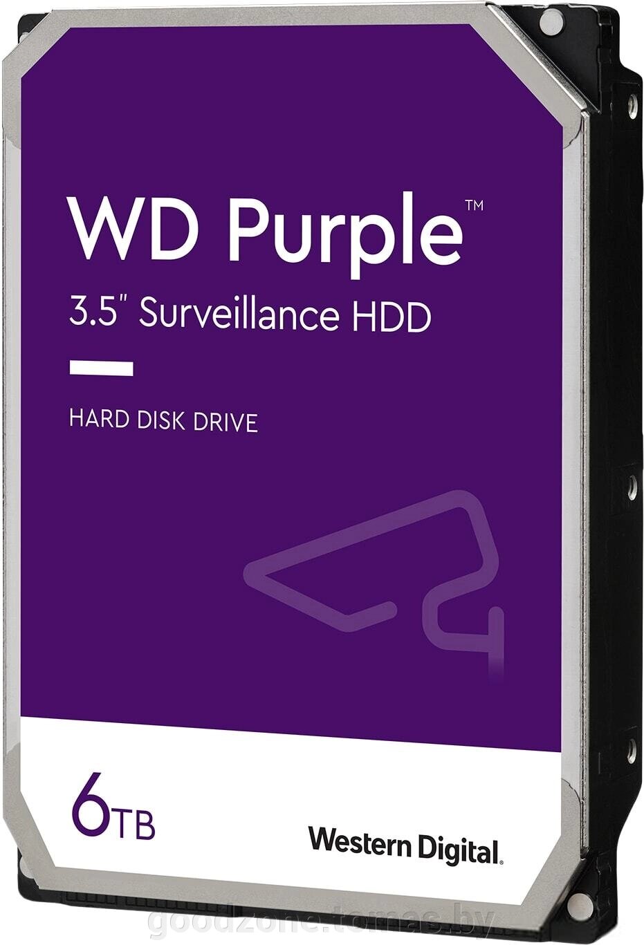 Жесткий диск WD Purple 6TB WD63PURU от компании Интернет-магазин «Goodzone. by» - фото 1