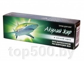 Акулий жир и Лесной орех крем против варикоза от компании TOP500 - фото 1