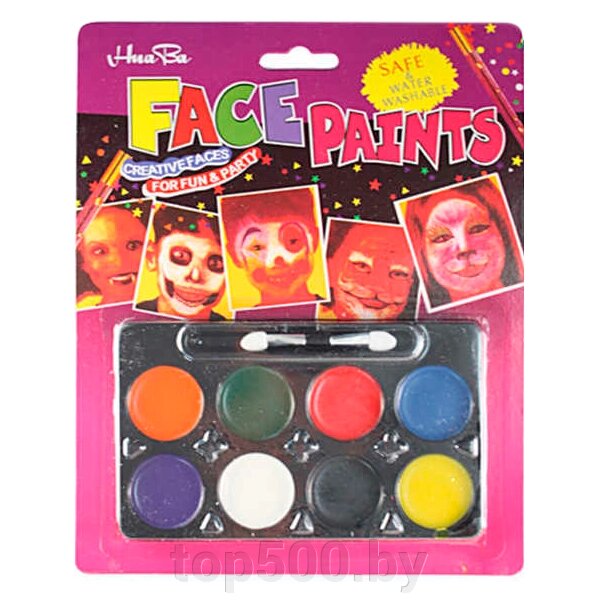 Аквагрим Face Paints от компании TOP500 - фото 1