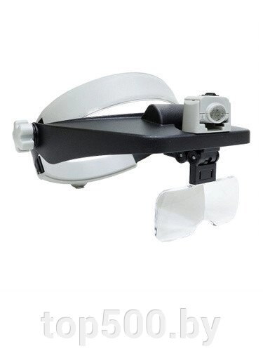 Бинокуляр 5led cold and warm light Source head-mounted magnifier MG81001RD от компании TOP500 - фото 1