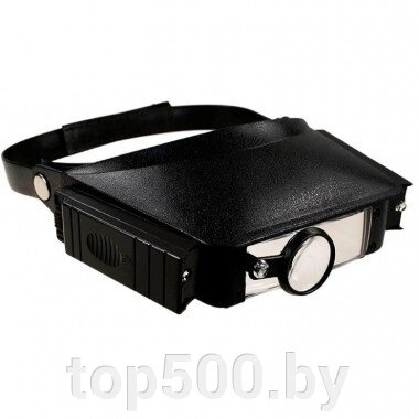 Бинокуляр Magnifier head strap W/Lights MG 81007 от компании TOP500 - фото 1