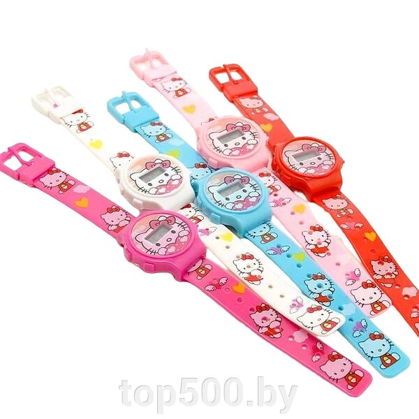 Часы детские наручные "Hello Kitty" Нежно-розовый от компании TOP500 - фото 1