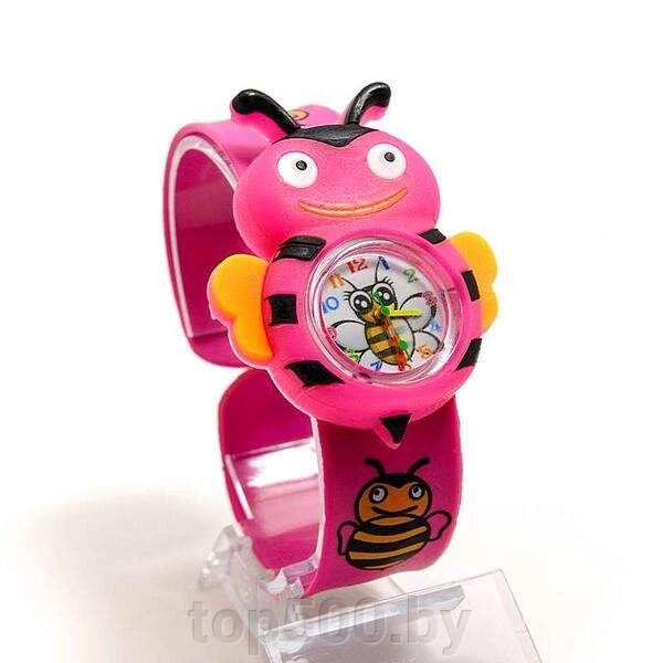 Часы детские наручные "Пчелка" Розовый от компании TOP500 - фото 1