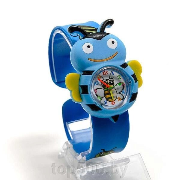 Часы детские наручные "Пчелка" Синий от компании TOP500 - фото 1