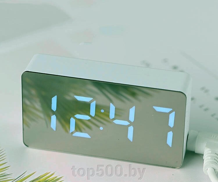 Часы электронные настольные цифровые OS-001 MINI от компании TOP500 - фото 1