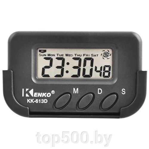 Часы электронные с будильником Kenko-613D от компании TOP500 - фото 1