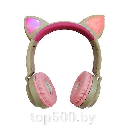 Детские беспроводные наушники Cat ear ZW-028 от компании TOP500 - фото 1