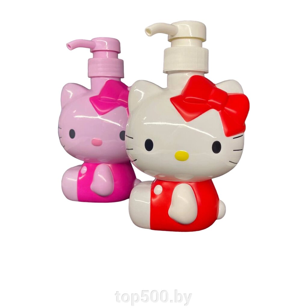 Дозатор для жидкого мыла Hello Kitty (450мл) от компании TOP500 - фото 1