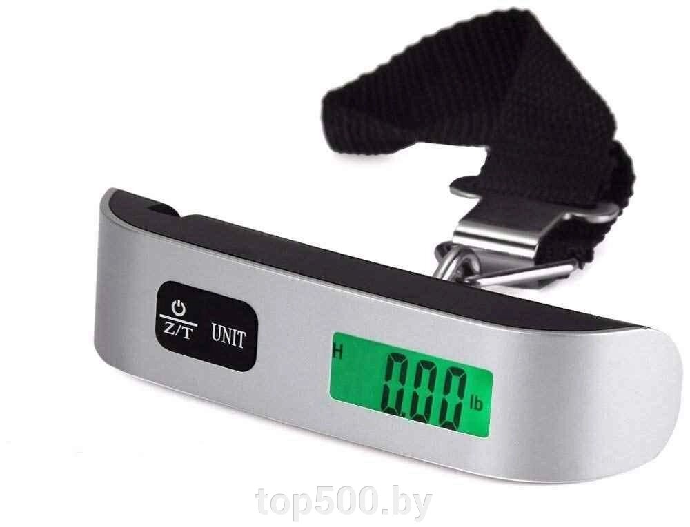 Электронные весы-термометр ручные 50 кг/10 г SiPL от компании TOP500 - фото 1