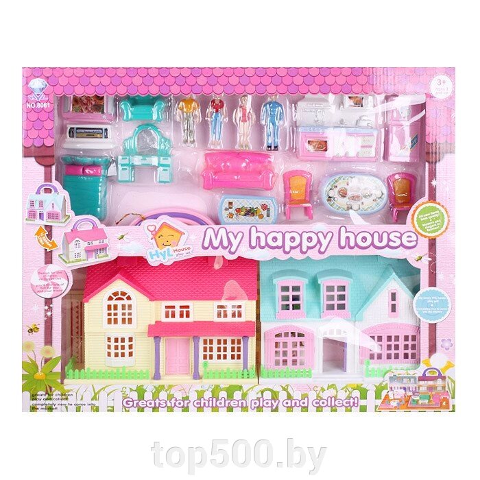 Игровой набор "Мой счастливый дом" от компании TOP500 - фото 1